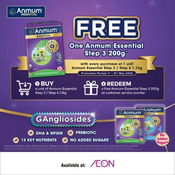 Anmum-FREE-Anmum-Essential-Step-3-at-AEON-350x350 - Johor Kedah Kelantan Kuala Lumpur Melaka Negeri Sembilan Pahang Penang Perak Perlis Promotions & Freebies Putrajaya Sabah Sarawak Selangor Supermarket & Hypermarket Terengganu 