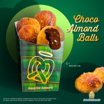 Auntie-Annes-Choco-Almond-Ball-Promo-350x350 - Beverages Food , Restaurant & Pub Johor Kedah Kelantan Kuala Lumpur Melaka Negeri Sembilan Pahang Penang Perak Perlis Promotions & Freebies Putrajaya Sabah Sarawak Selangor Terengganu 