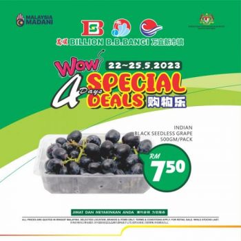 BILLION-Bandar-Baru-Bangi-Promotion-17-350x350 - Promotions & Freebies Selangor Supermarket & Hypermarket 