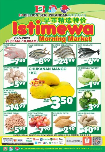 BILLION-Morning-Market-Promotion-at-Seri-Iskandar-1-350x505 - Perak Promotions & Freebies Supermarket & Hypermarket 