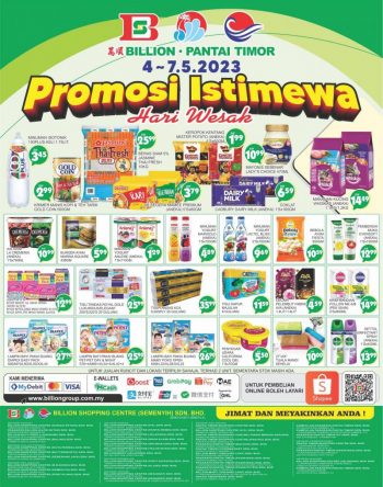 BILLION-Pantai-Timor-Wesak-Day-Promotion-350x444 - Johor Kedah Kelantan Kuala Lumpur Melaka Negeri Sembilan Pahang Penang Perak Perlis Promotions & Freebies Putrajaya Sabah Sarawak Selangor Supermarket & Hypermarket Terengganu 