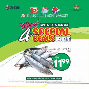 BILLION-Special-Promotion-at-Bandar-Baru-Bangi-3-350x350 - Promotions & Freebies Selangor Supermarket & Hypermarket 