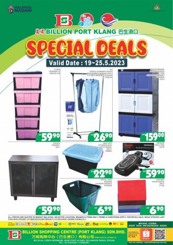 BILLION-Special-Promotion-at-Port-Klang-350x495 19-25 May 2023: BILLION Special Promotion at Port Klang