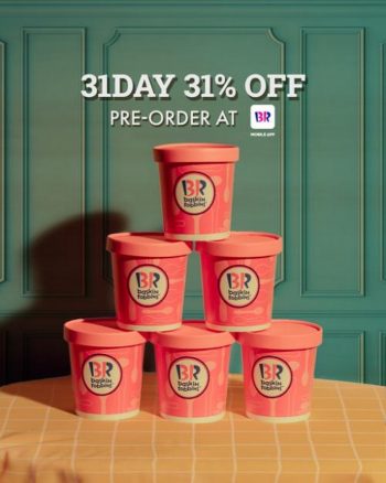 Baskin-Robbins-31Day-Pre-Order-31-OFF-Promotion-350x438 - Beverages Food , Restaurant & Pub Ice Cream Johor Kedah Kelantan Kuala Lumpur Melaka Negeri Sembilan Pahang Penang Perak Perlis Promotions & Freebies Putrajaya Sabah Sarawak Selangor Terengganu 