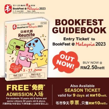 BookFest-@-Malaysia-2023-at-KLCC-350x350 - Books & Magazines Events & Fairs Kuala Lumpur Selangor Stationery 