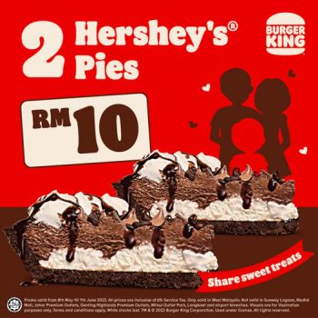 Burger-King-Hershey-Pies-Promo-350x350 - Beverages Food , Restaurant & Pub Johor Kedah Kelantan Kuala Lumpur Melaka Negeri Sembilan Pahang Penang Perak Perlis Promotions & Freebies Putrajaya Sabah Sarawak Selangor Terengganu 