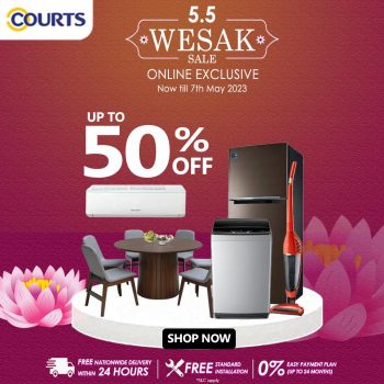 COURTS-5.5-Wesak-Sale-350x350 - Electronics & Computers Furniture Home & Garden & Tools Home Appliances Home Decor Johor Kedah Kelantan Kitchen Appliances Kuala Lumpur Malaysia Sales Melaka Negeri Sembilan Online Store Pahang Penang Perak Perlis Putrajaya Sabah Sarawak Selangor Terengganu 