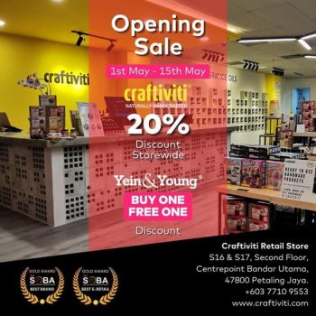 CRAFTIVITI-Opening-Sale-350x350 - Malaysia Sales Others Selangor 
