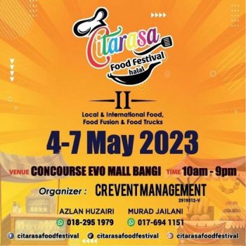 Citarasa-Food-Festival-at-EvoMall-Bangi-350x350 - Beverages Events & Fairs Food , Restaurant & Pub Selangor 