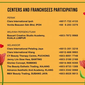 Clara-International-Beauty-Shoppe-Mothers-Day-Special-3-350x350 - Beauty & Health Cosmetics Johor Kedah Kelantan Kuala Lumpur Melaka Negeri Sembilan Pahang Penang Perak Perlis Promotions & Freebies Putrajaya Sabah Sarawak Selangor Skincare Terengganu 
