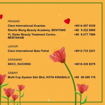 Clara-International-Beauty-Shoppe-Mothers-Day-Special-4-350x350 - Beauty & Health Cosmetics Johor Kedah Kelantan Kuala Lumpur Melaka Negeri Sembilan Pahang Penang Perak Perlis Promotions & Freebies Putrajaya Sabah Sarawak Selangor Skincare Terengganu 