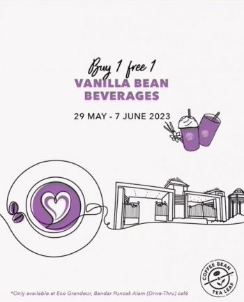 Coffee-Bean-Drive-thru-Opening-Promotion-at-Eco-Grandeur-Bandar-Puncak-Alam-1-350x433 - Beverages Food , Restaurant & Pub Johor Promotions & Freebies 