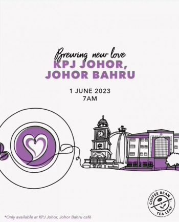 Coffee-Bean-KPJ-Johor-Opening-Promotion-350x433 - Beverages Food , Restaurant & Pub Johor Promotions & Freebies 