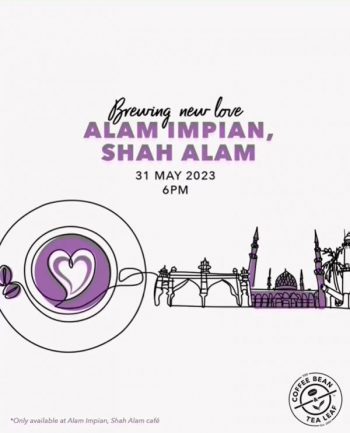 Coffee-Bean-Opening-Promotion-at-Alam-Impian-Shah-Alam-350x433 - Beverages Food , Restaurant & Pub Promotions & Freebies Selangor 
