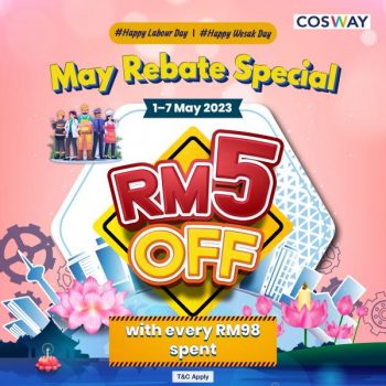 Cosway-Labour-Day-Wesak-Day-May-Rebate-Promotion-350x350 - Beauty & Health Cosmetics Fragrances Health Supplements Johor Kedah Kelantan Kuala Lumpur Melaka Negeri Sembilan Online Store Others Pahang Penang Perak Perlis Personal Care Promotions & Freebies Putrajaya Sabah Sarawak Selangor Skincare Terengganu Treatments 