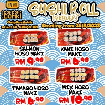 DONKI-Sushi-Skewers-Promo-350x350 - Beverages Food , Restaurant & Pub Kuala Lumpur Promotions & Freebies Selangor 