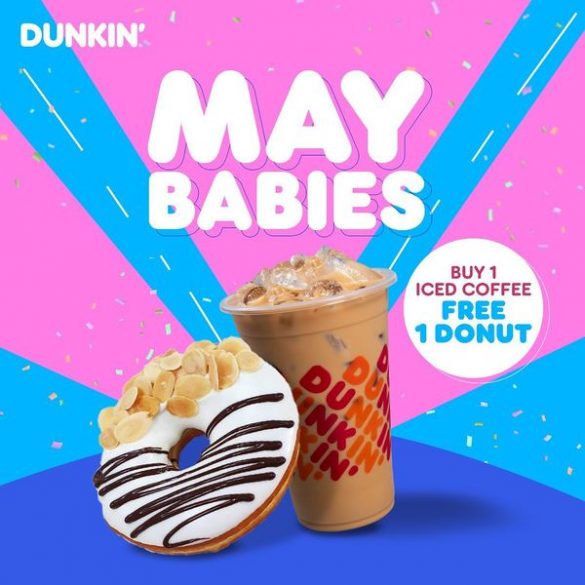 3 May 2023 Onward Dunkin Birthday Reward Treat