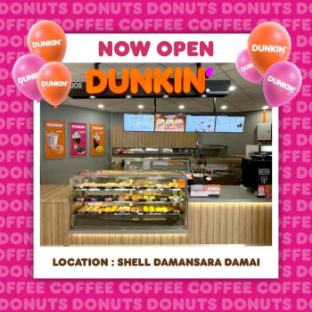 Dunkin-Opening-Promotion-at-Shell-Damansara-Damai-350x350 - Promotions & Freebies Selangor Supermarket & Hypermarket 