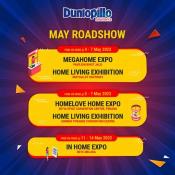 Dunlopillo-May-Roadshow-350x350 - Events & Fairs Johor Kuala Lumpur Melaka Penang Selangor 