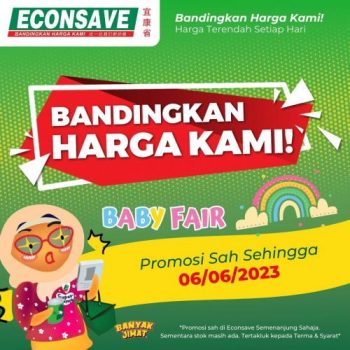 Econsave-Banyak-Jimat-Baby-Fair-Promotion-350x350 - Johor Kedah Kelantan Kuala Lumpur Melaka Negeri Sembilan Pahang Penang Perak Perlis Promotions & Freebies Putrajaya Selangor Supermarket & Hypermarket Terengganu 