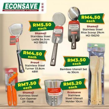 Econsave-Kitchen-Items-Below-RM10-Promotion-1-350x350 - Johor Kedah Kelantan Kuala Lumpur Melaka Negeri Sembilan Pahang Penang Perak Perlis Promotions & Freebies Putrajaya Sabah Sarawak Selangor Supermarket & Hypermarket Terengganu 