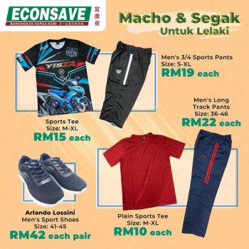 Econsave-Sport-Wear-Promotion-1-350x350 - Johor Kedah Kelantan Kuala Lumpur Melaka Negeri Sembilan Pahang Penang Perak Perlis Promotions & Freebies Putrajaya Selangor Supermarket & Hypermarket Terengganu 