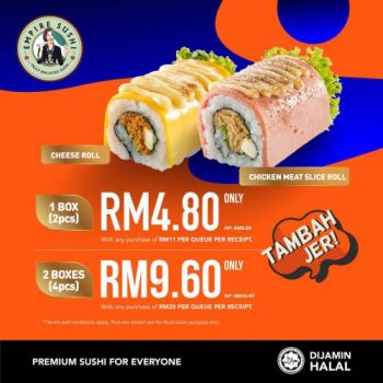 Empire-Sushi-Tambahjer-Promotion-350x350 - Beverages Food , Restaurant & Pub Johor Kedah Kelantan Kuala Lumpur Melaka Negeri Sembilan Pahang Penang Perak Perlis Promotions & Freebies Putrajaya Sabah Sarawak Selangor Sushi Terengganu 