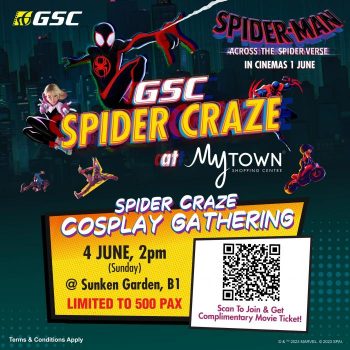 GSC-Spider-Craze-Event-at-MyTOWN-Shopping-Centre-350x350 - Cinemas Events & Fairs Kuala Lumpur Movie & Music & Games Selangor 
