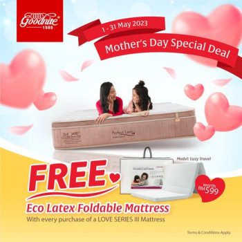 Goodnite-Mothers-Day-Special-Deal-350x350 - Beddings Home & Garden & Tools Johor Kedah Kelantan Kuala Lumpur Mattress Melaka Negeri Sembilan Pahang Penang Perak Perlis Promotions & Freebies Putrajaya Sabah Sarawak Selangor Terengganu 