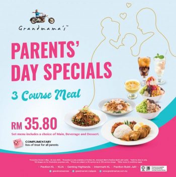 Grandmamas-Parents-Day-Promotion-at-Pavilion-Bukit-Jalil-350x351 - Beverages Food , Restaurant & Pub Kuala Lumpur Promotions & Freebies Selangor 