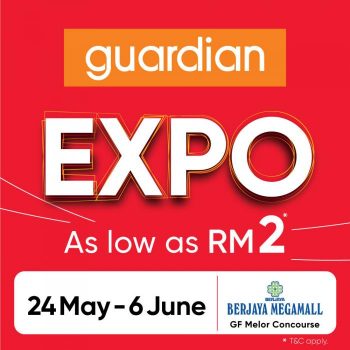 Guardian-Expo-Sale-As-Low-As-RM2-Berjaya-Megamall-Kuantan-350x350 - Beauty & Health Cosmetics Events & Fairs Health Supplements Pahang 