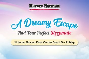 Harvey-Norman-A-Dreamy-Escape-at-1-Utama-Shopping-Centre-350x232 - Beddings Events & Fairs Furniture Home & Garden & Tools Mattress Selangor 