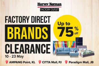 Harvey-Norman-Factory-Direct-Brands-Clearance-Sale-350x232 - Electronics & Computers Home Appliances Johor Kitchen Appliances Kuala Lumpur Selangor Warehouse Sale & Clearance in Malaysia 