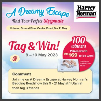 Harvey-Norman-Tag-Win-Contest-350x350 - Beddings Events & Fairs Home & Garden & Tools Johor Kedah Kelantan Kuala Lumpur Mattress Melaka Negeri Sembilan Online Store Others Pahang Penang Perak Perlis Putrajaya Sabah Sarawak Selangor Terengganu 