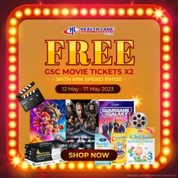 Health-Lane-Family-Pharmacy-Free-GSC-Movie-Tickets-Promo-350x350 - Beauty & Health Cosmetics Health Supplements Johor Kedah Kelantan Kuala Lumpur Melaka Negeri Sembilan Online Store Pahang Penang Perak Perlis Personal Care Promotions & Freebies Putrajaya Sabah Sarawak Selangor Terengganu 