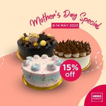 HeroMarket-Mothers-Day-Cake-15-OFF-Promotion-350x350 - Johor Kedah Kelantan Kuala Lumpur Melaka Negeri Sembilan Pahang Penang Perak Perlis Promotions & Freebies Putrajaya Sabah Sarawak Selangor Supermarket & Hypermarket Terengganu 