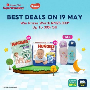 Huggies-Shopee-Super-Brand-Day-Sale-350x350 - Baby & Kids & Parenting Diapers Johor Kedah Kelantan Kuala Lumpur Malaysia Sales Melaka Negeri Sembilan Pahang Penang Perak Perlis Putrajaya Sabah Sarawak Selangor Terengganu 