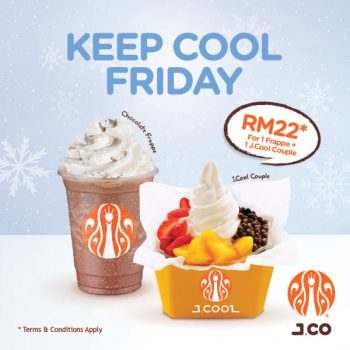 J.Co-June-Friday-Frappe-J.Cool-Couple-for-RM22-Promotion-350x350 - Beverages Food , Restaurant & Pub Johor Kedah Kelantan Kuala Lumpur Melaka Negeri Sembilan Pahang Penang Perak Perlis Promotions & Freebies Putrajaya Sabah Sarawak Selangor Terengganu 