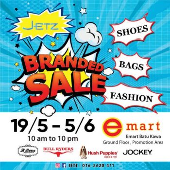 Jetz-Gawai-Fashion-Clearance-Sale-at-Emart-Batu-Kawa-350x350 - Apparels Bags Fashion Accessories Fashion Lifestyle & Department Store Footwear Sarawak Warehouse Sale & Clearance in Malaysia 