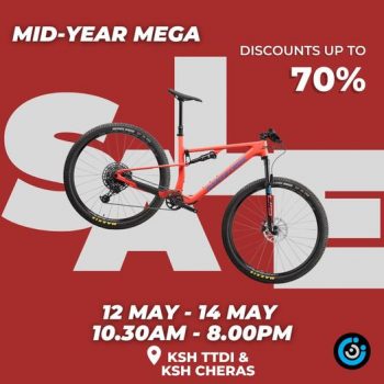 KSH-Bicycle-Mid-Year-Mega-Sale-350x350 - Bicycles Kuala Lumpur Selangor Sports,Leisure & Travel Warehouse Sale & Clearance in Malaysia 