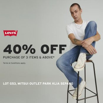Levis-May-Promotion-at-Mitsui-Outlet-Park-350x350 - Apparels Fashion Accessories Fashion Lifestyle & Department Store Promotions & Freebies Selangor 