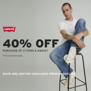 Levis-Special-Sale-at-Genting-Highlands-Premium-Outlets-350x350 - Apparels Fashion Accessories Fashion Lifestyle & Department Store Malaysia Sales Pahang 