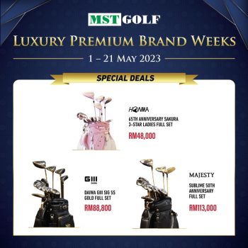 MST-Golf-Luxury-Premium-Brands-Week-Deals-3-350x350 - Golf Johor Kedah Kelantan Kuala Lumpur Melaka Negeri Sembilan Pahang Penang Perak Perlis Promotions & Freebies Putrajaya Sabah Sarawak Selangor Sports,Leisure & Travel Terengganu 
