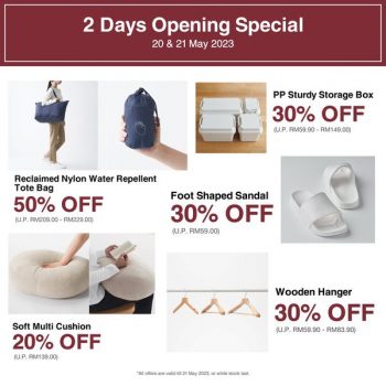 MUJI-2-Days-Opening-Special-at-1Utama-1-350x350 - Apparels Fashion Accessories Fashion Lifestyle & Department Store Others Promotions & Freebies Selangor 