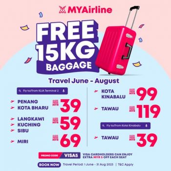 MYAirline-Free-15kg-Baggae-Promo-350x350 - Air Fare Johor Kedah Kelantan Kuala Lumpur Melaka Negeri Sembilan Online Store Pahang Penang Perak Perlis Promotions & Freebies Putrajaya Sabah Sarawak Selangor Sports,Leisure & Travel Terengganu Travel Packages 