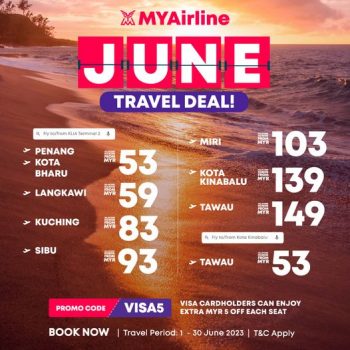 MYAirline-June-Travel-Deal-350x350 - Air Fare Johor Kedah Kelantan Kuala Lumpur Melaka Negeri Sembilan Online Store Pahang Penang Perak Perlis Promotions & Freebies Putrajaya Sabah Sarawak Selangor Sports,Leisure & Travel Terengganu 
