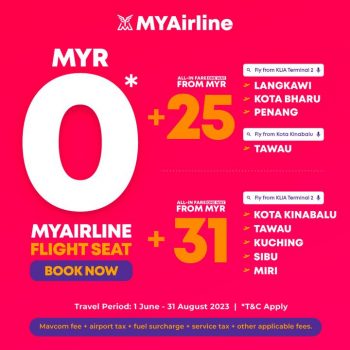 MYAirline-MYR-0-Seats-Promo-350x350 - Air Fare Johor Kedah Kelantan Kuala Lumpur Melaka Negeri Sembilan Online Store Pahang Penang Perak Perlis Promotions & Freebies Putrajaya Sabah Sarawak Selangor Sports,Leisure & Travel Terengganu Travel Packages 