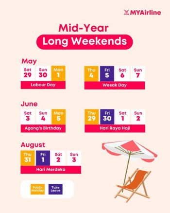 MYAirline-Mid-Year-Long-Weekend-350x438 - Air Fare Johor Kedah Kelantan Kuala Lumpur Melaka Negeri Sembilan Online Store Pahang Penang Perak Perlis Promotions & Freebies Putrajaya Sabah Sarawak Selangor Sports,Leisure & Travel Terengganu Travel Packages 