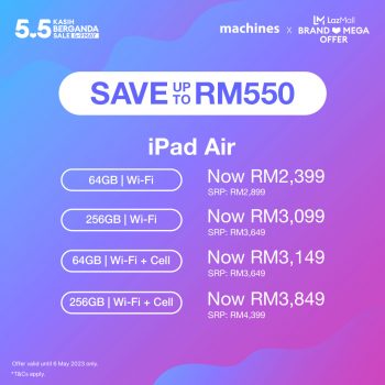 Machines-Lazada-5.5-Kasih-Berganda-Sale-6-350x350 - Computer Accessories Electronics & Computers IT Gadgets Accessories Johor Kedah Kelantan Kuala Lumpur Laptop Malaysia Sales Melaka Mobile Phone Negeri Sembilan Online Store Pahang Penang Perak Perlis Putrajaya Sabah Sarawak Selangor Tablets Terengganu 