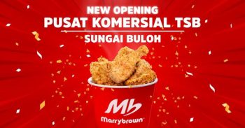 Marry-Brown-Opening-Promo-at-Sungai-Buloh-350x183 - Beverages Food , Restaurant & Pub Promotions & Freebies Selangor 